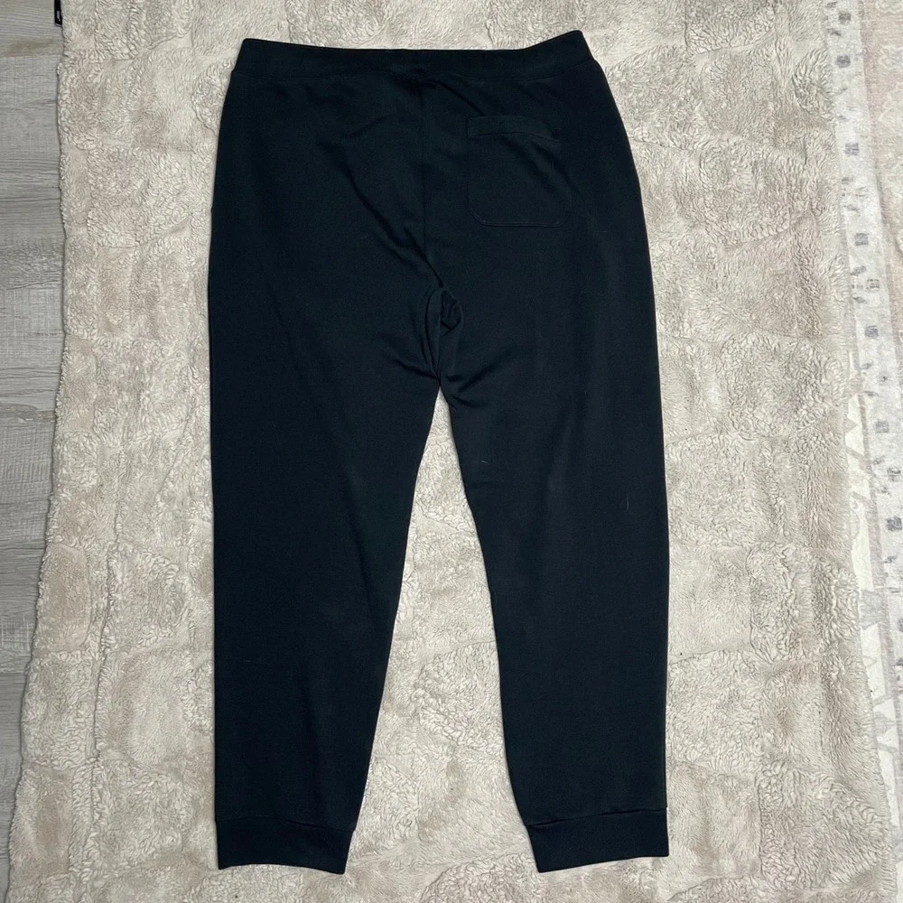 Polo Ralph Lauren Mens XLT Black Double Knit Jogger Sweatpants Big and Tall
